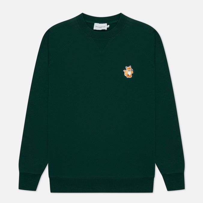 

Свитшот мужской Maison Kitsune HM00323KM0001 зеленый M, HM00323KM0001