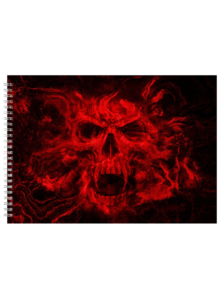 

Альбом для рисования DRABS Red skull