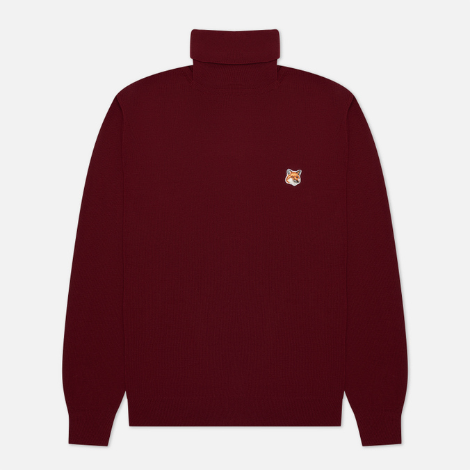 

Свитер мужской HM00515KT1036 Maison Kitsune бордовый M, HM00515KT1036