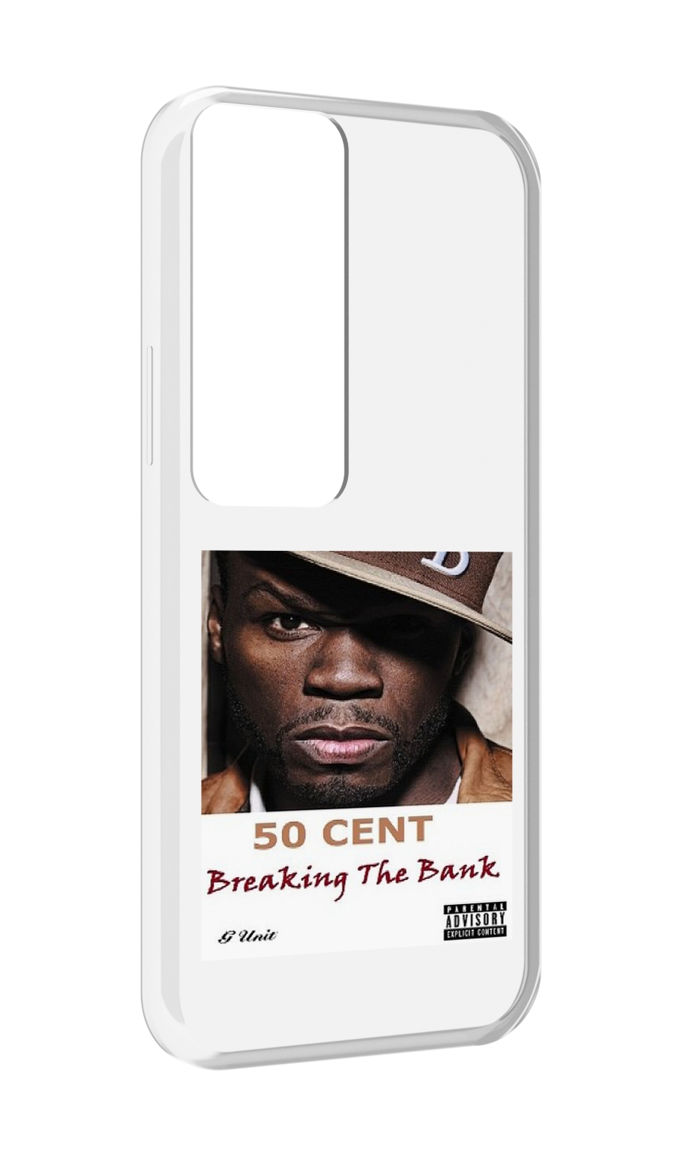 

Чехол MyPads 50 Cent - Breaking The Bank для Tecno Pova Neo 2, Прозрачный, Tocco