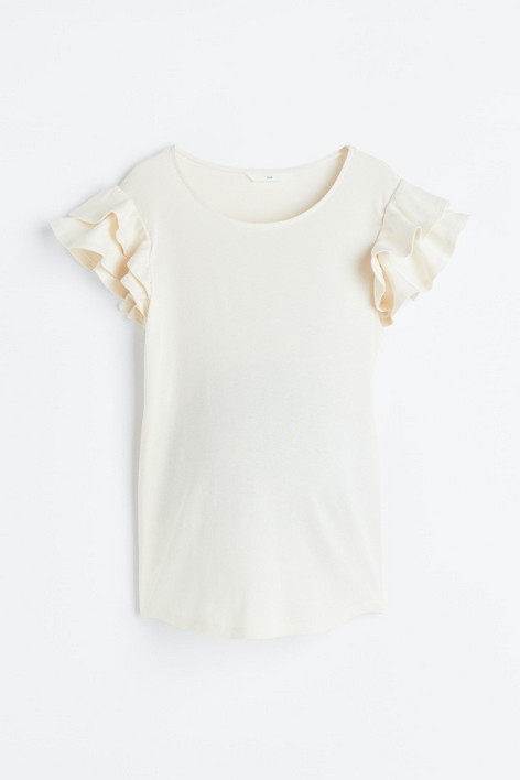 

Блуза женская H&M 108777200 белая XS (доставка из-за рубежа), Белый, 108777200
