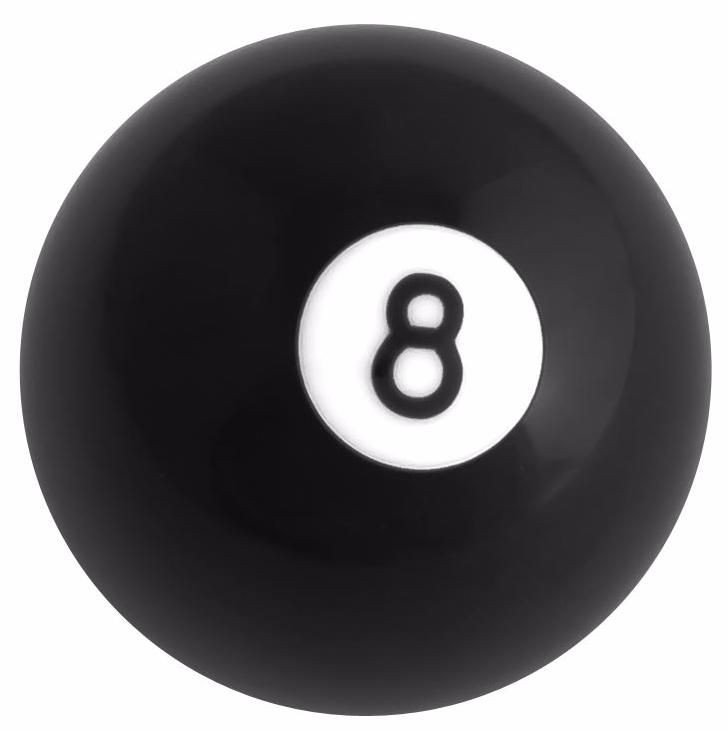 

Шар 57.2мм «Classic 8 Ball» 70.131.57.5