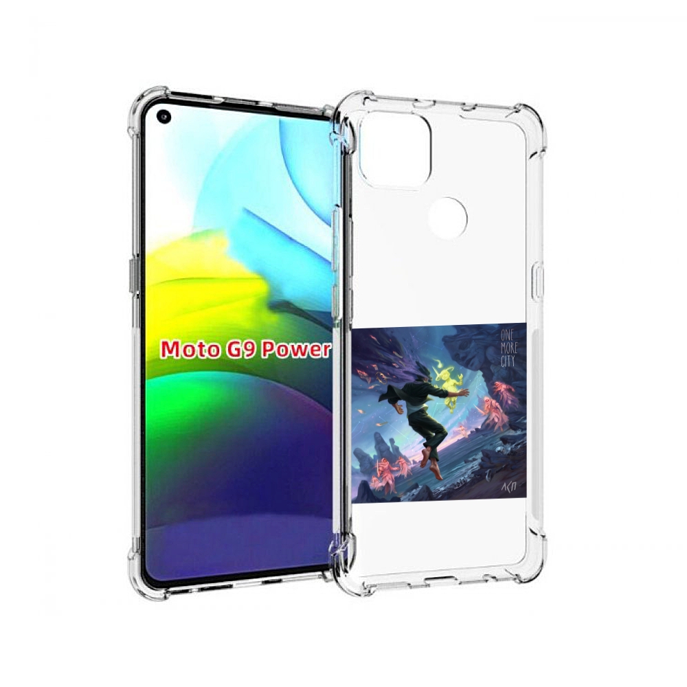 

Чехол MyPads One More City ЛСП для Motorola Moto G9 Power, Прозрачный, Tocco