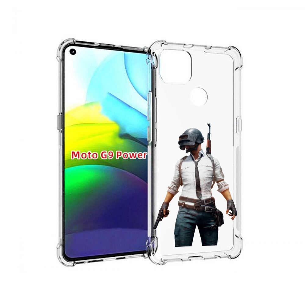 

Чехол MyPads PUBG-2 для Motorola Moto G9 Power, Прозрачный, Tocco
