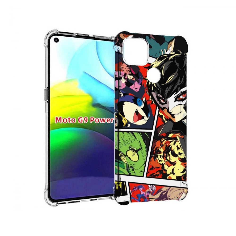 

Чехол MyPads Persona 5 art для Motorola Moto G9 Power, Прозрачный, Tocco
