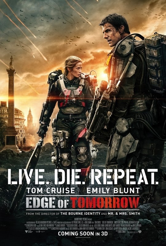 

Постер к фильму "Грань будущего" (Edge of Tomorrow) 50x70 см