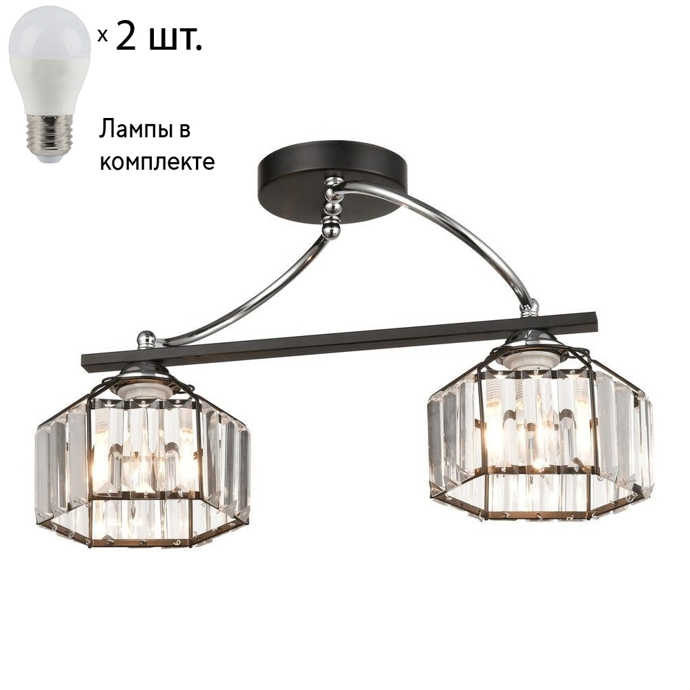 

Потолочная люстра с лампочками Velante 236-107-02+Lamps E27 P45