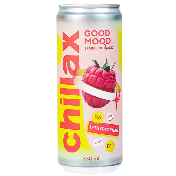 

Газированный напиток Chillax со вкусом малины 0,33 л