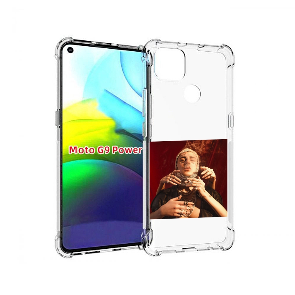 

Чехол MyPads Slime face для Motorola Moto G9 Power, Прозрачный, Tocco