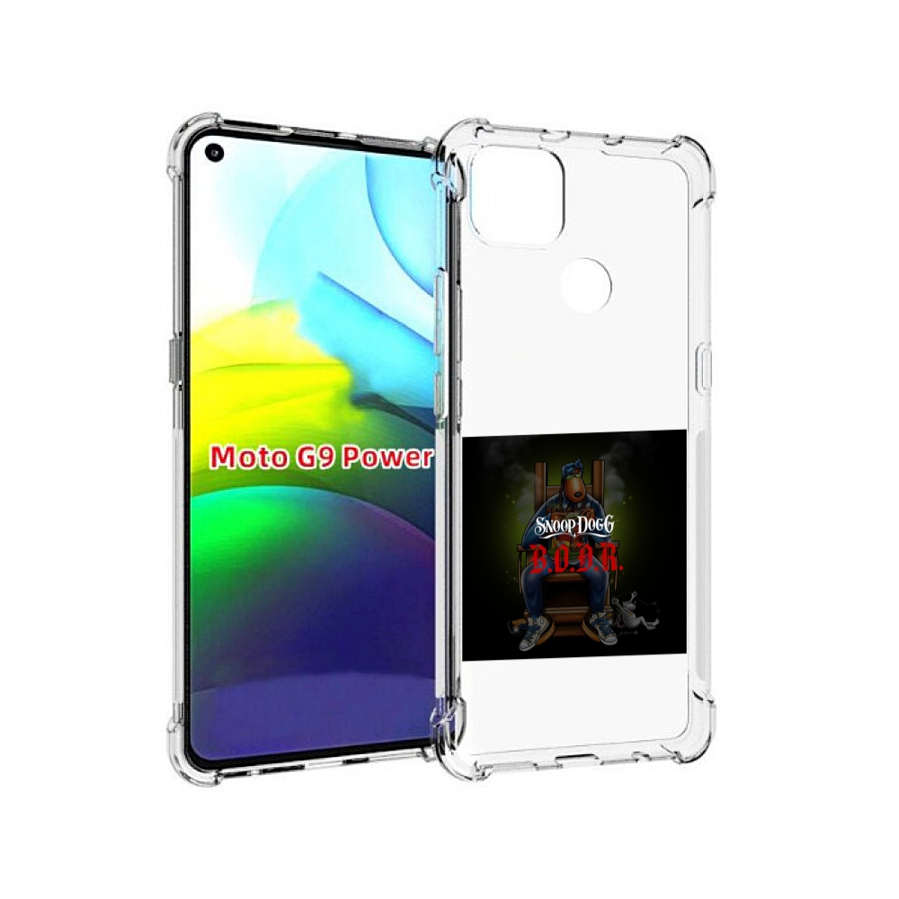 

Чехол MyPads Snoop Dogg B для Motorola Moto G9 Power, Прозрачный, Tocco