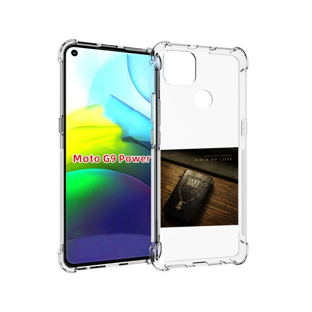 

Чехол MyPads Snoop Dogg BIBLE OF LOVE для Motorola Moto G9 Power, Прозрачный, Tocco