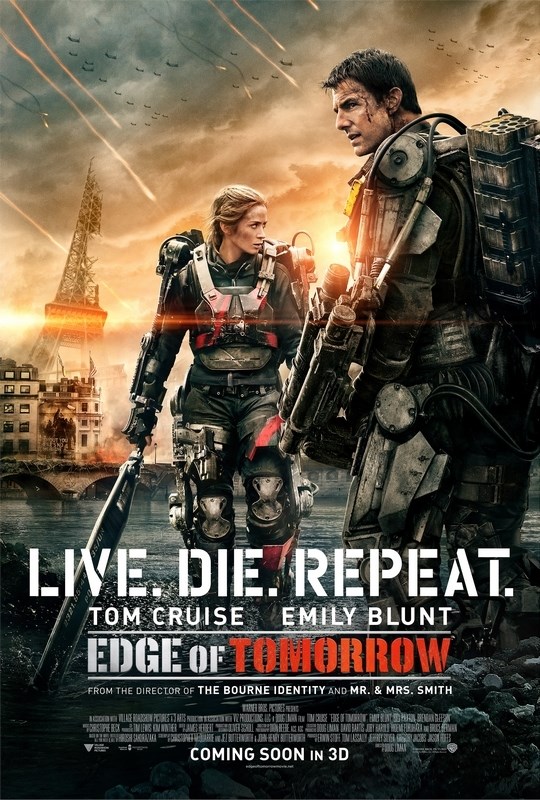 

Постер к фильму "Грань будущего" (Edge of Tomorrow) Оригинальный 68,6x101,6 см