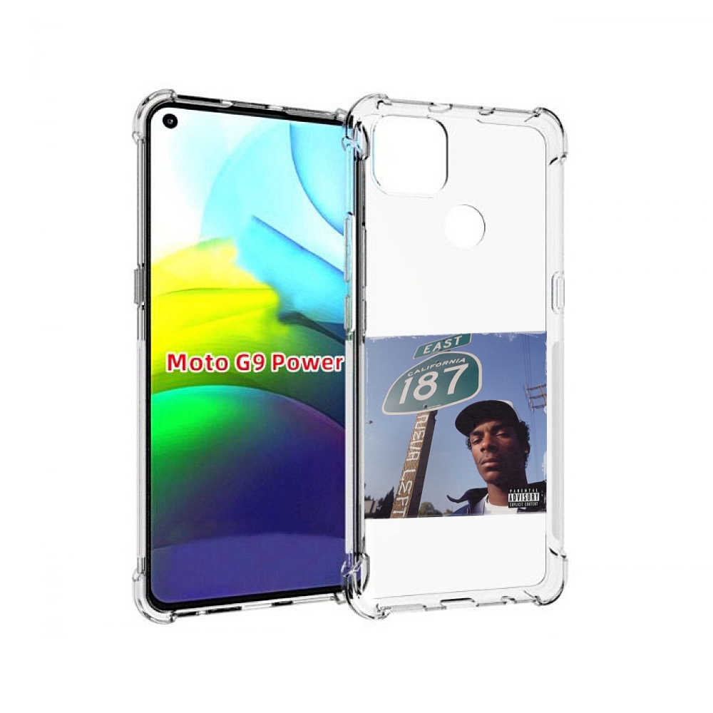 

Чехол MyPads Snoop Dogg NEVA LEFT для Motorola Moto G9 Power, Прозрачный, Tocco