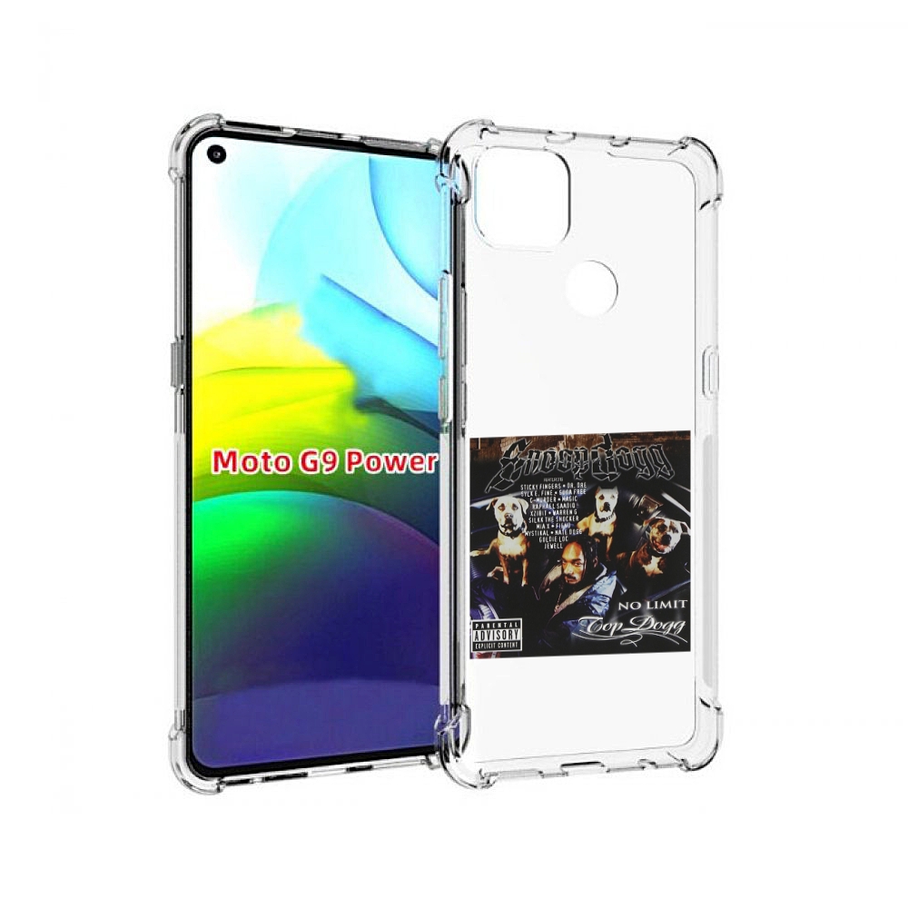 

Чехол MyPads Snoop Dogg NO LIMIT TOP DOGG для Motorola Moto G9 Power, Прозрачный, Tocco