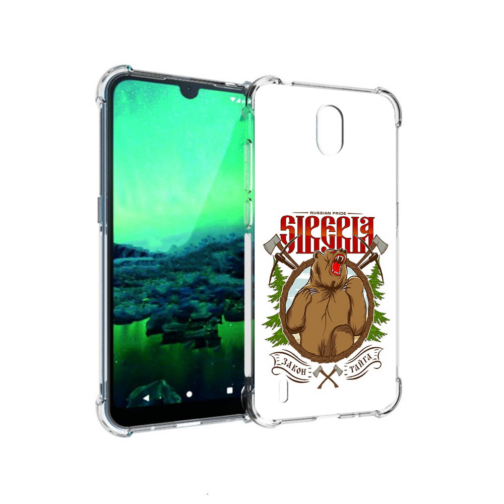 

Чехол MyPads Tocco для Nokia 1.3 Тайга (PT227048.104.168), Прозрачный, Tocco