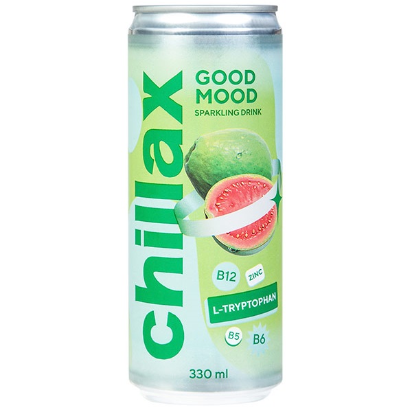 

Газированный напиток Chillax со вкусом гуавы 0,33 л