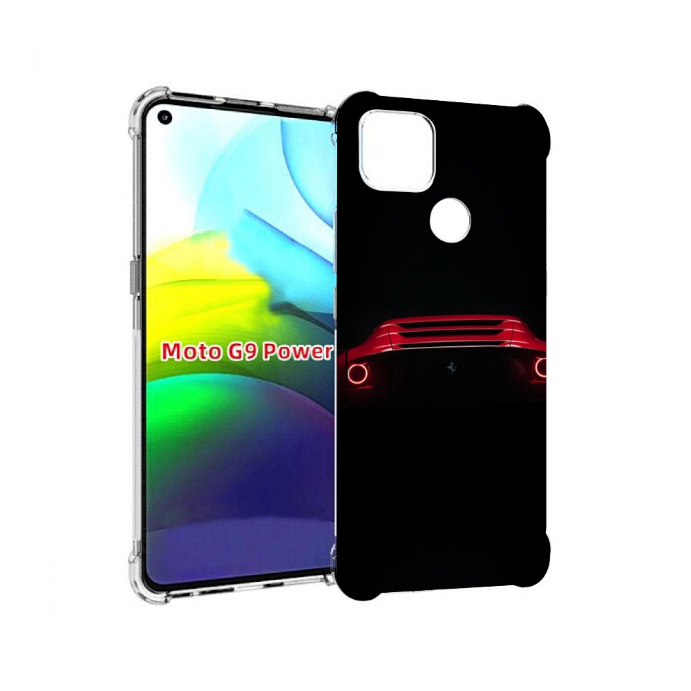 

Чехол MyPads ferrari феррари 1 для Motorola Moto G9 Power, Прозрачный, Tocco