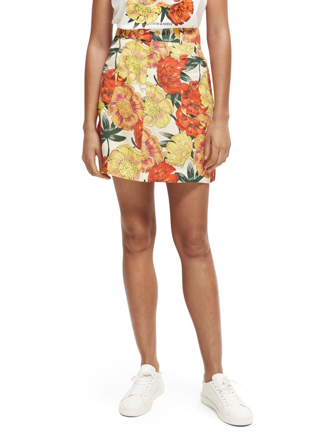

Юбка женская Scotch & Soda 166158/0589 разноцветная XS, 166158/0589