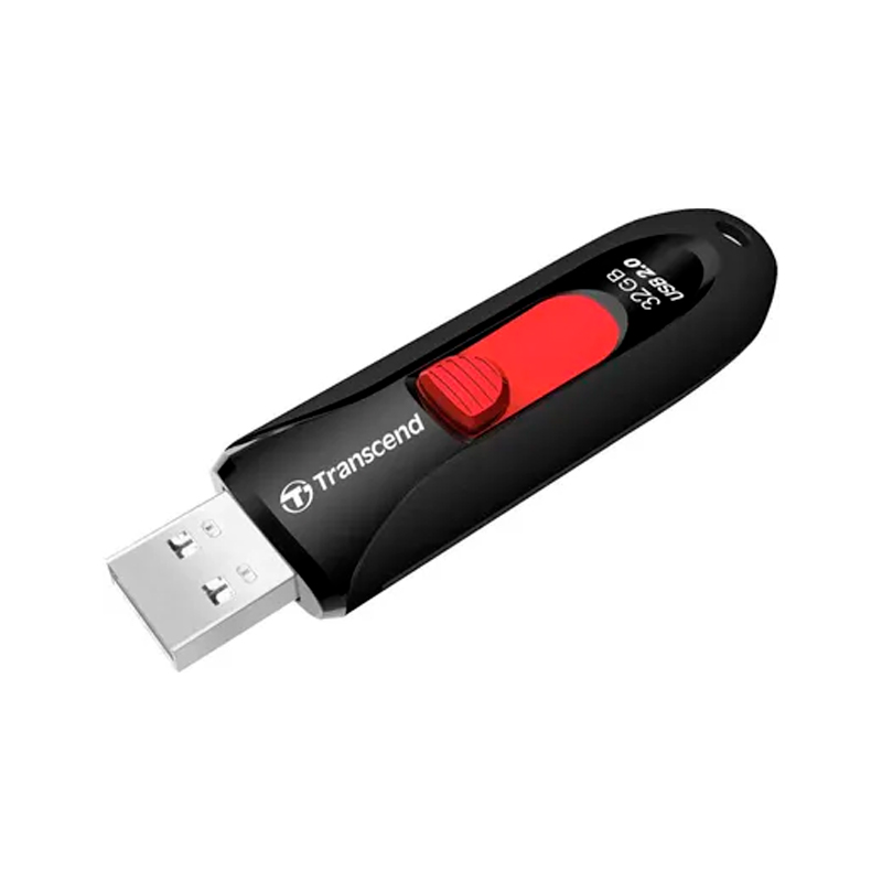 

Флешка Transcend JetFlash 590 32 Гб черно-красная