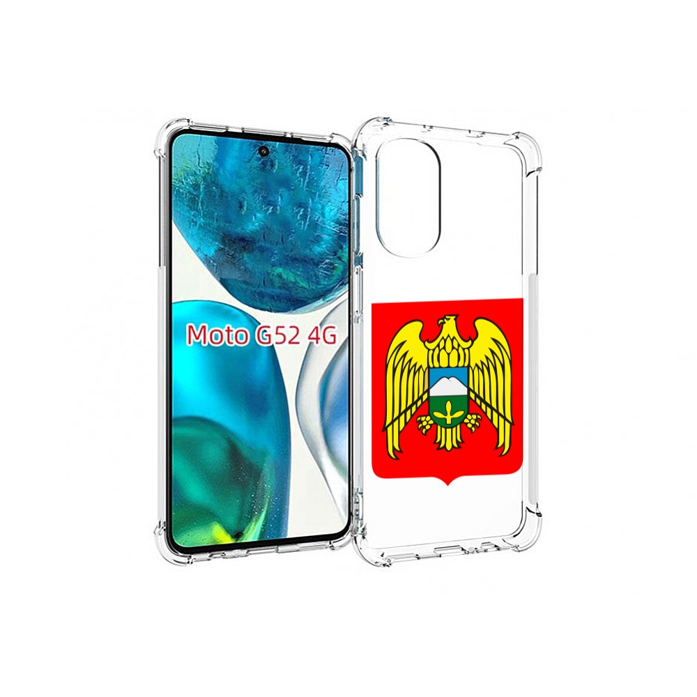 

Чехол MyPads герб-кабардино-балкария-нальчик для Motorola Moto G82 / Moto G52, Прозрачный, Tocco