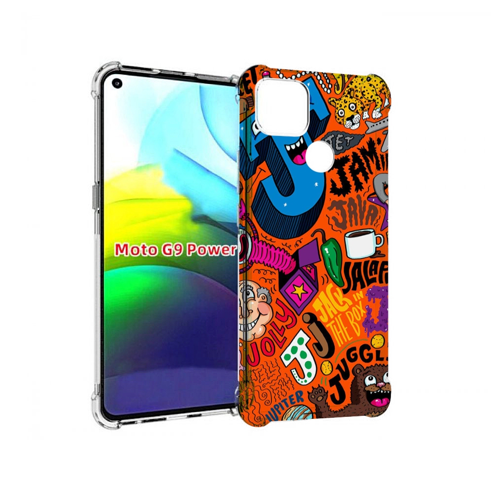 

Чехол MyPads funky-decor для Motorola Moto G9 Power, Прозрачный, Tocco