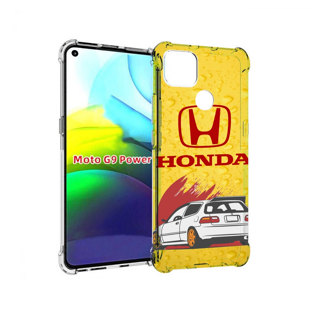 

Чехол MyPads honda-motor для Motorola Moto G9 Power, Прозрачный, Tocco
