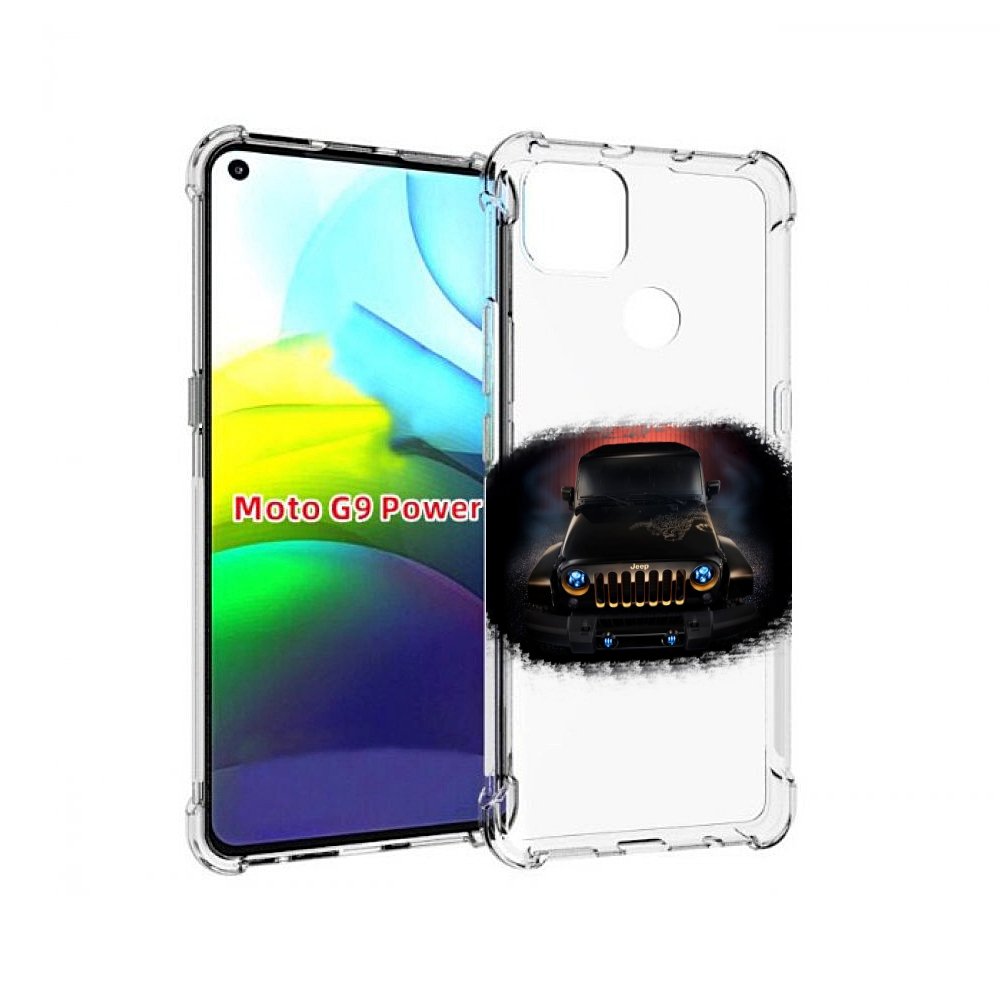 

Чехол MyPads jeep джип 2 для Motorola Moto G9 Power, Прозрачный, Tocco