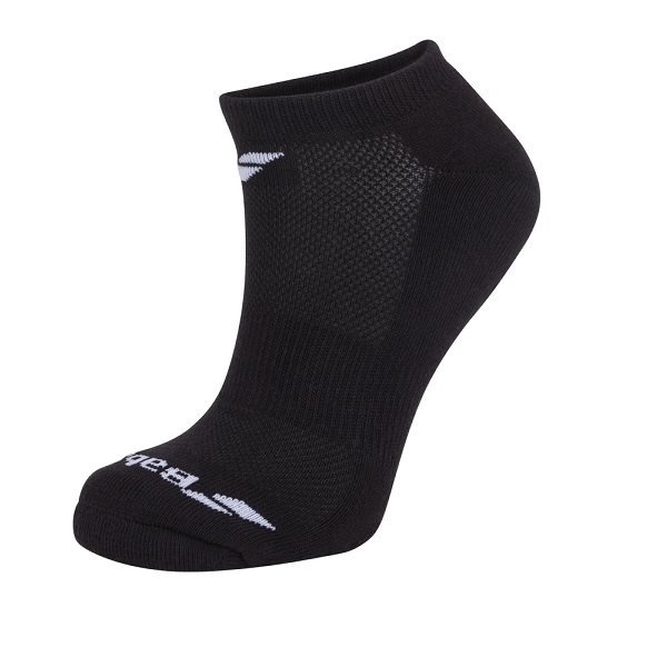 фото Носки спортивные babolat socks junior invisible x3 black, 31/34 5ja1461-2000_31/34