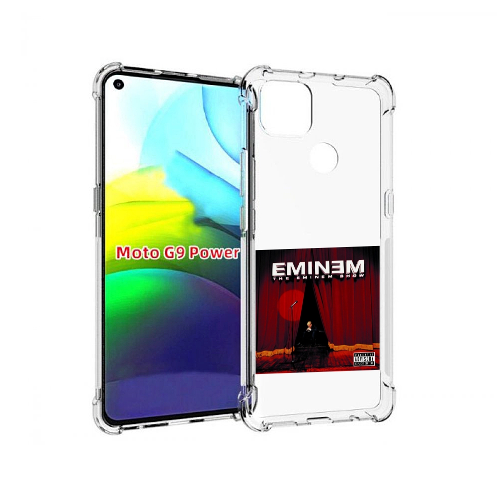 

Чехол MyPads THE EMINEM SHOW для Motorola Moto G9 Power, Прозрачный, Tocco