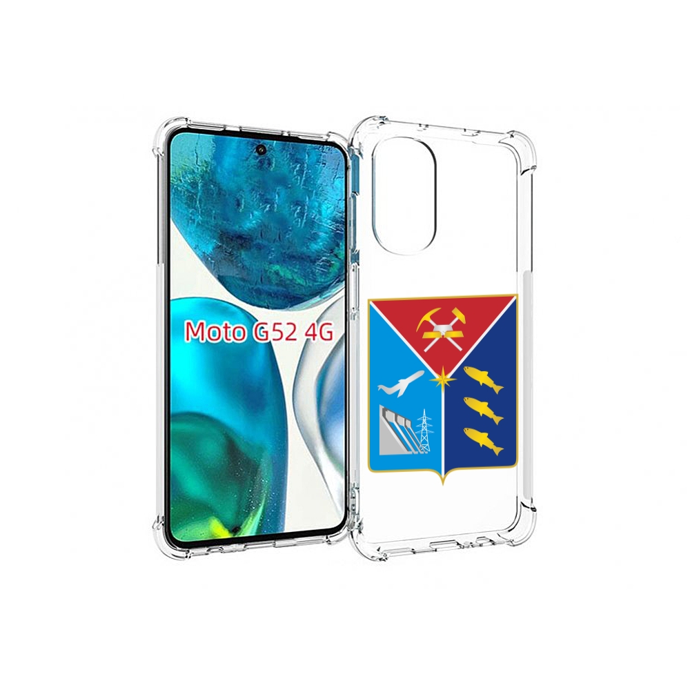 

Чехол MyPads герб-магаданская-область для Motorola Moto G82 / Moto G52, Прозрачный, Tocco
