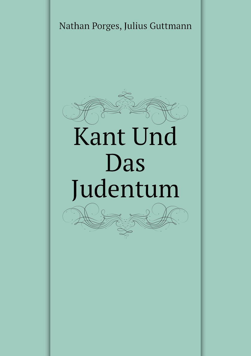 

Kant Und Das Judentum