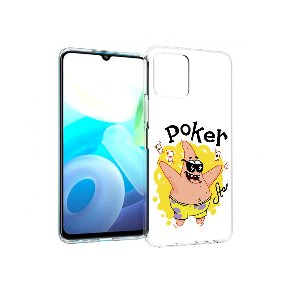 

Чехол MyPads Tocco для Vivo Y15s Патрик (PT224456.390.133), Прозрачный, Tocco