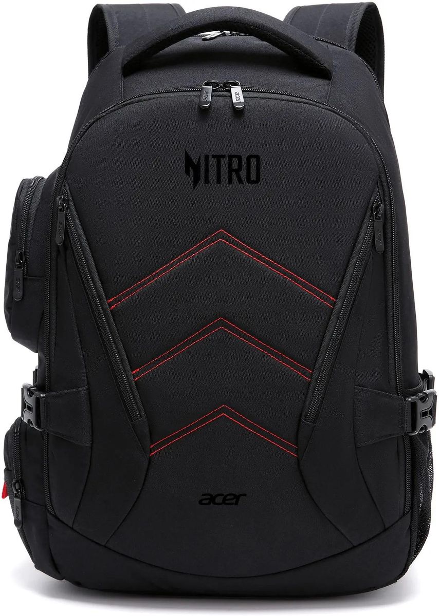 Рюкзак 15.6 Acer Nitro OBG313, черный/красный zl.bagee.00g