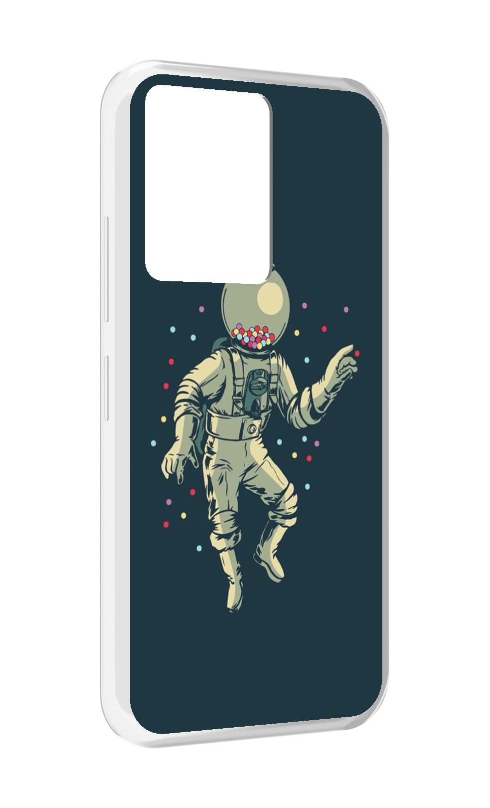 

Чехол MyPads Космонавт для Infinix Note 12 5G X671 / Note 12 Pro 5G, Прозрачный, Tocco