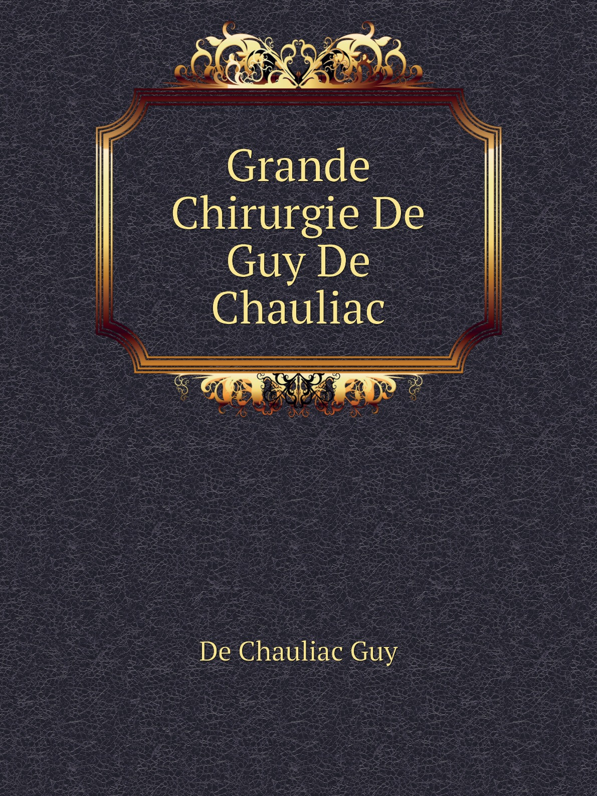 

Grande Chirurgie De Guy De Chauliac