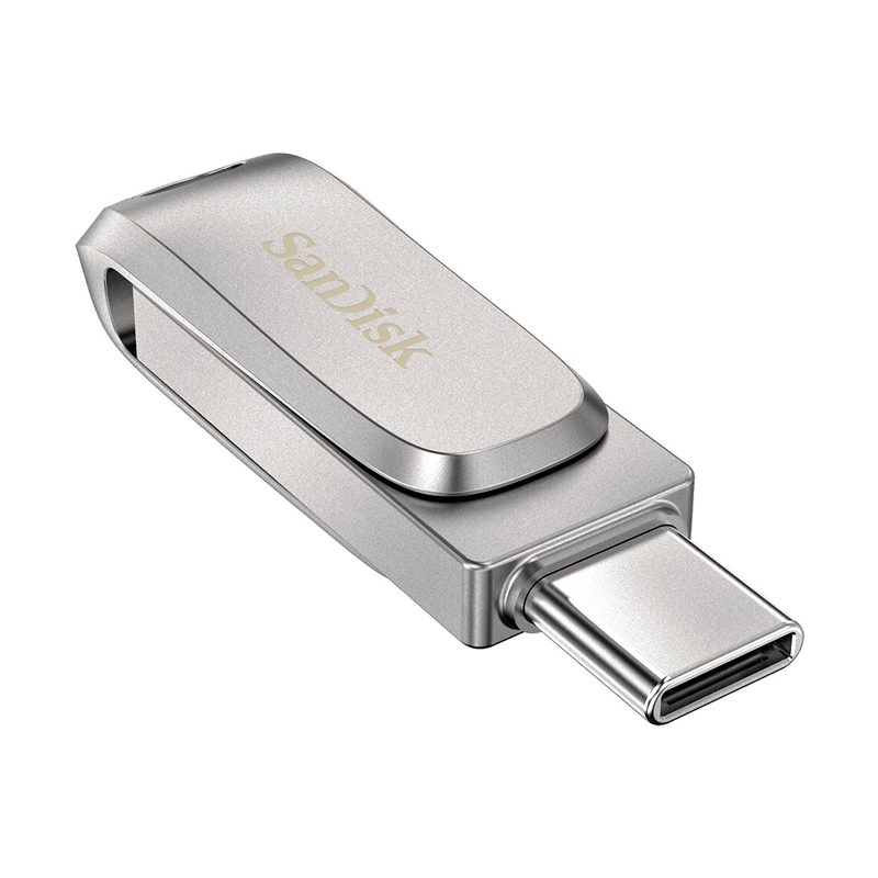 Флешка SanDisk 256 Гб серебристая