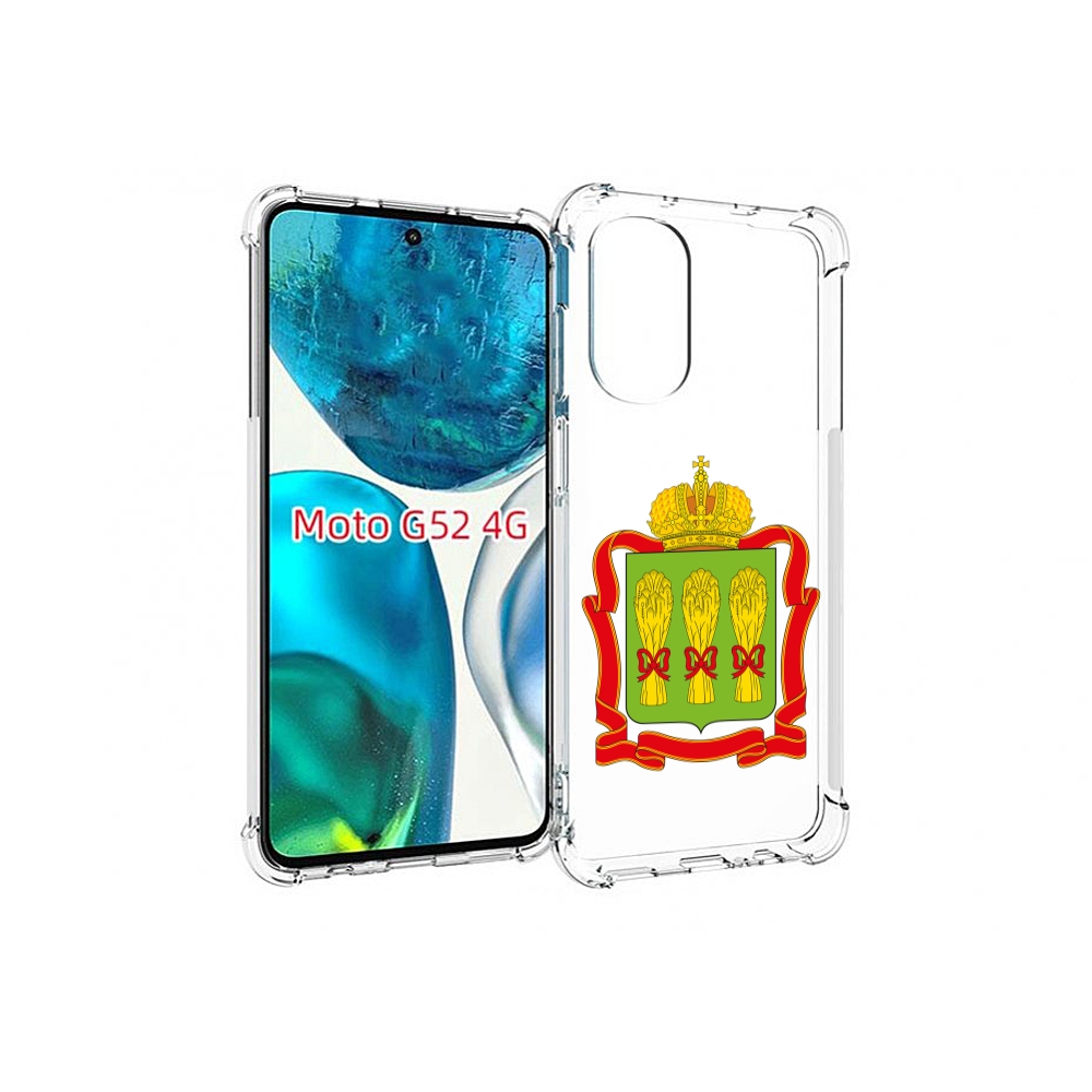 

Чехол MyPads герб-пензенская-область для Motorola Moto G82 / Moto G52, Прозрачный, Tocco