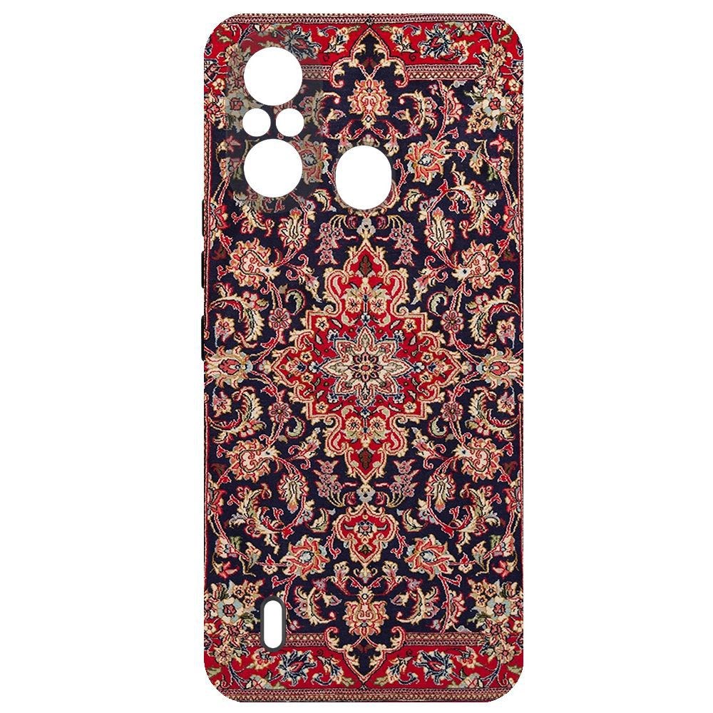 

Чехол-накладка Krutoff Soft Case Тот самый ковер для Itel A49, Черный