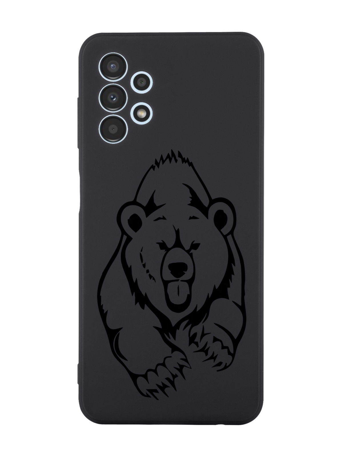 

Чехол MustHaveCase для Samsung Galaxy A13 4G Медведь черный