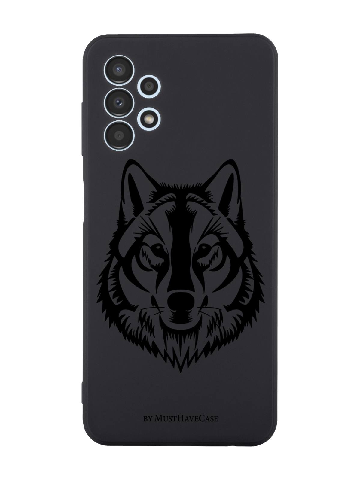 

Чехол MustHaveCase для Samsung Galaxy A13 4G Волк черный