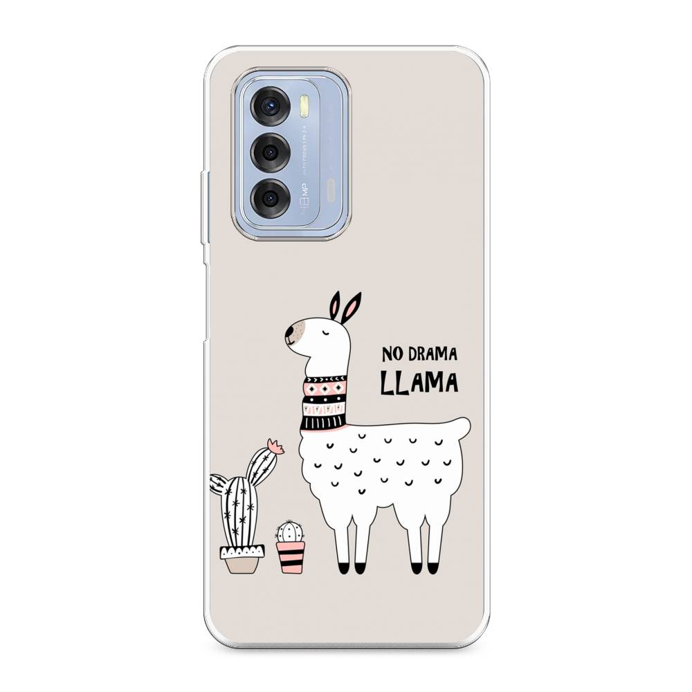 

Чехол Awog на ZTE Blade V40 / ЗТЕ Блэйд V40 "No drama LLama", Разноцветный, 136150-2