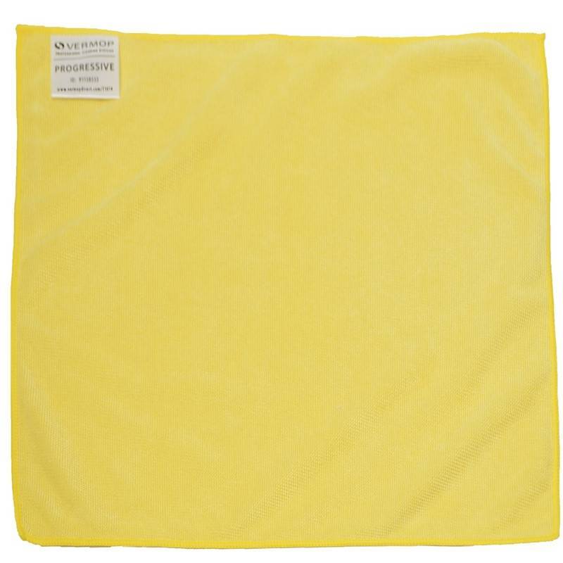 Салфетки Vermop Progressive хозяйственные желтые, 38х40 см, 3 шт. в упаковке