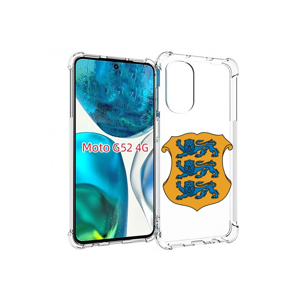 

Чехол MyPads герб-эстонии для Motorola Moto G82 / Moto G52, Прозрачный, Tocco