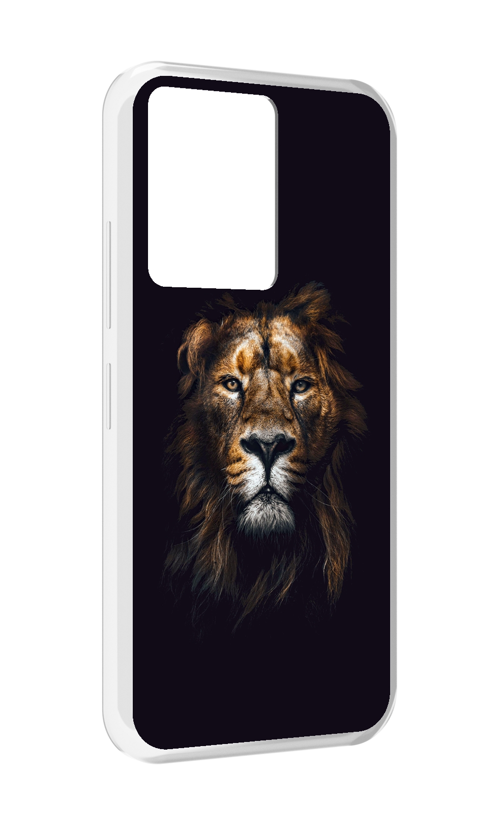 

Чехол MyPads Лев-в-тени мужской для Infinix Note 12 5G X671 / Note 12 Pro 5G, Прозрачный, Tocco