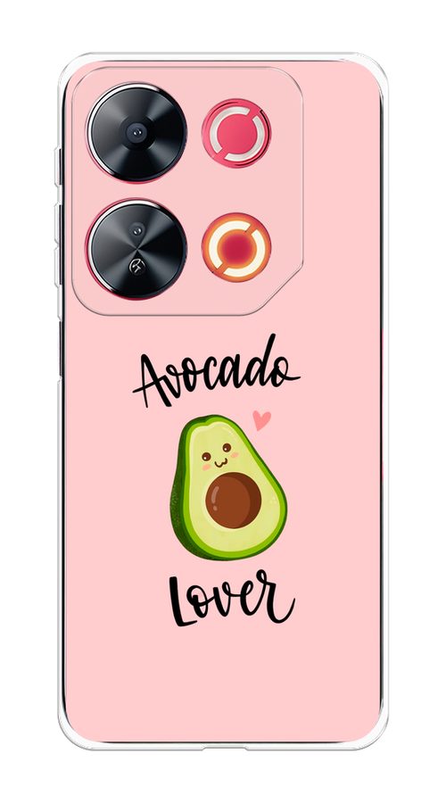 

Чехол на Itel P65 "Avocado lover", Розовый;зеленый, 3202350-1