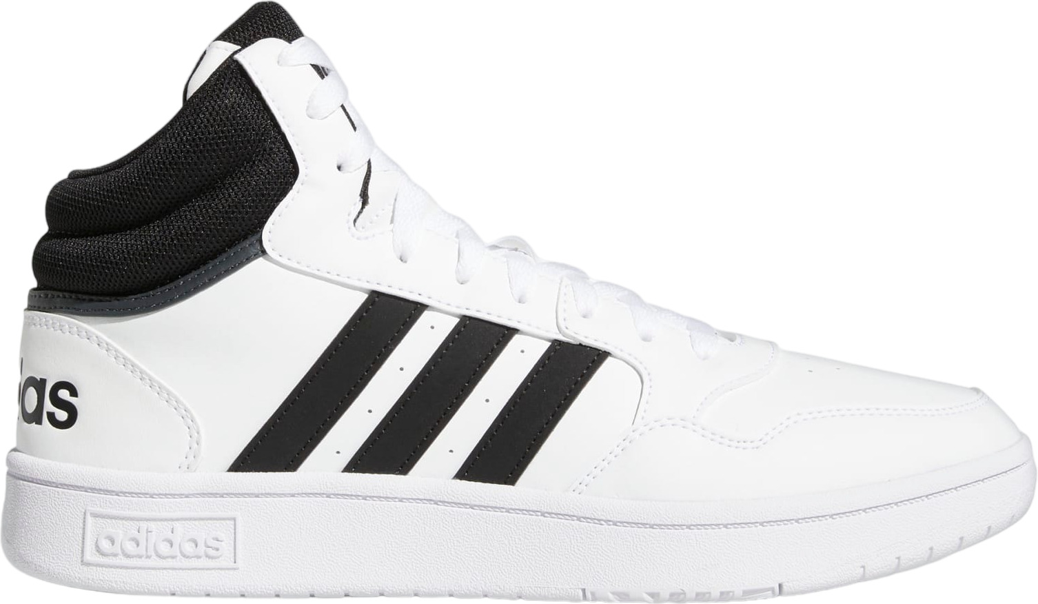 

Кеды мужские Adidas HOOPS 3.0 MID белые 9.5 UK, Белый, HOOPS 3.0 MID