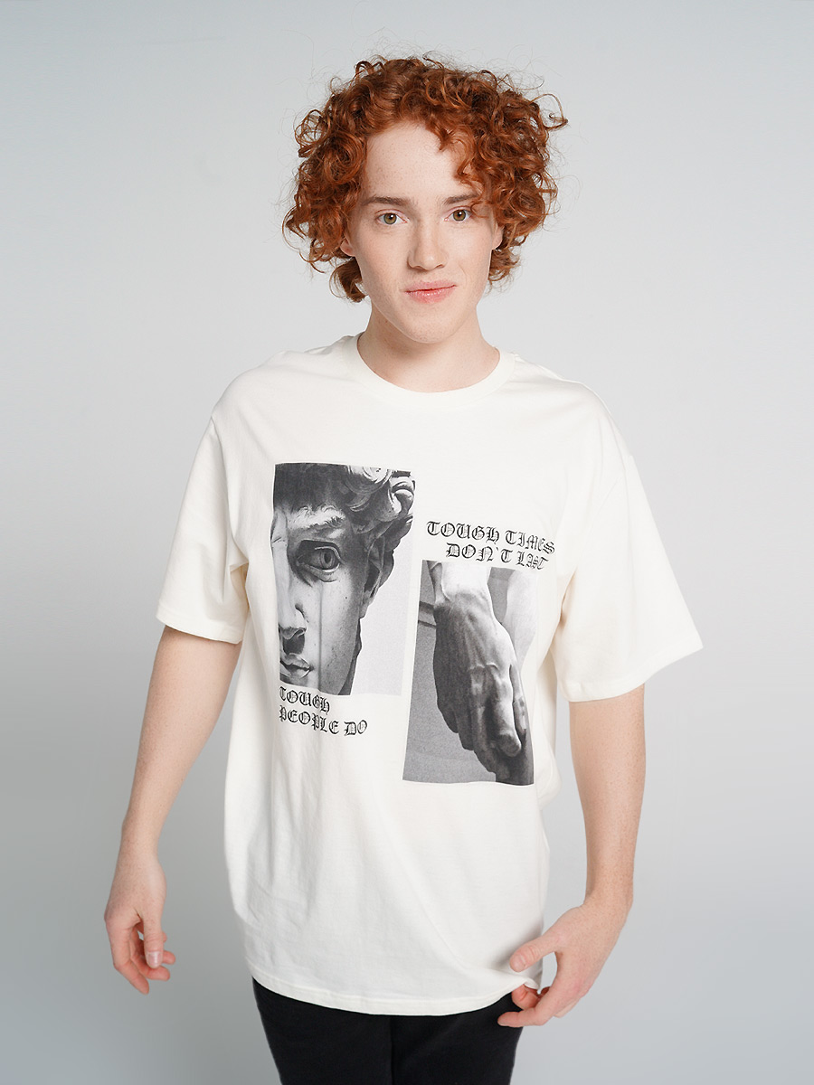 

Футболка мужская 80459 ТВОЕ белая 2XL, 80459