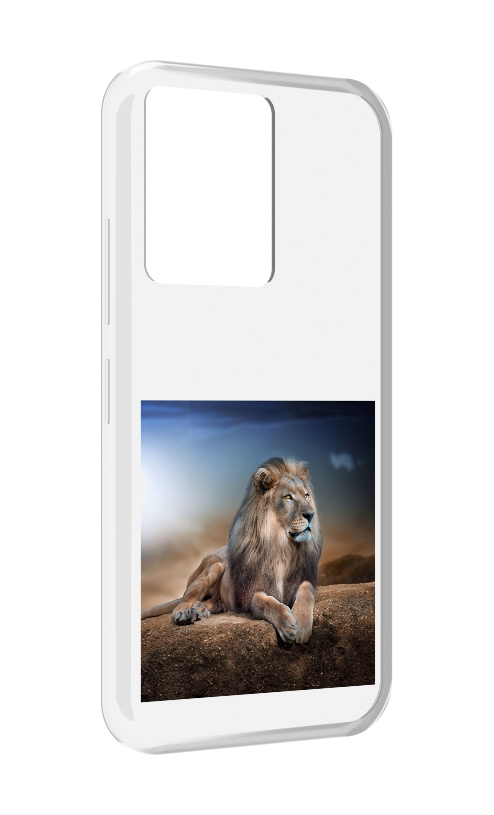 

Чехол MyPads Лев-наблюдает для Infinix Note 12 5G X671 / Note 12 Pro 5G, Прозрачный, Tocco