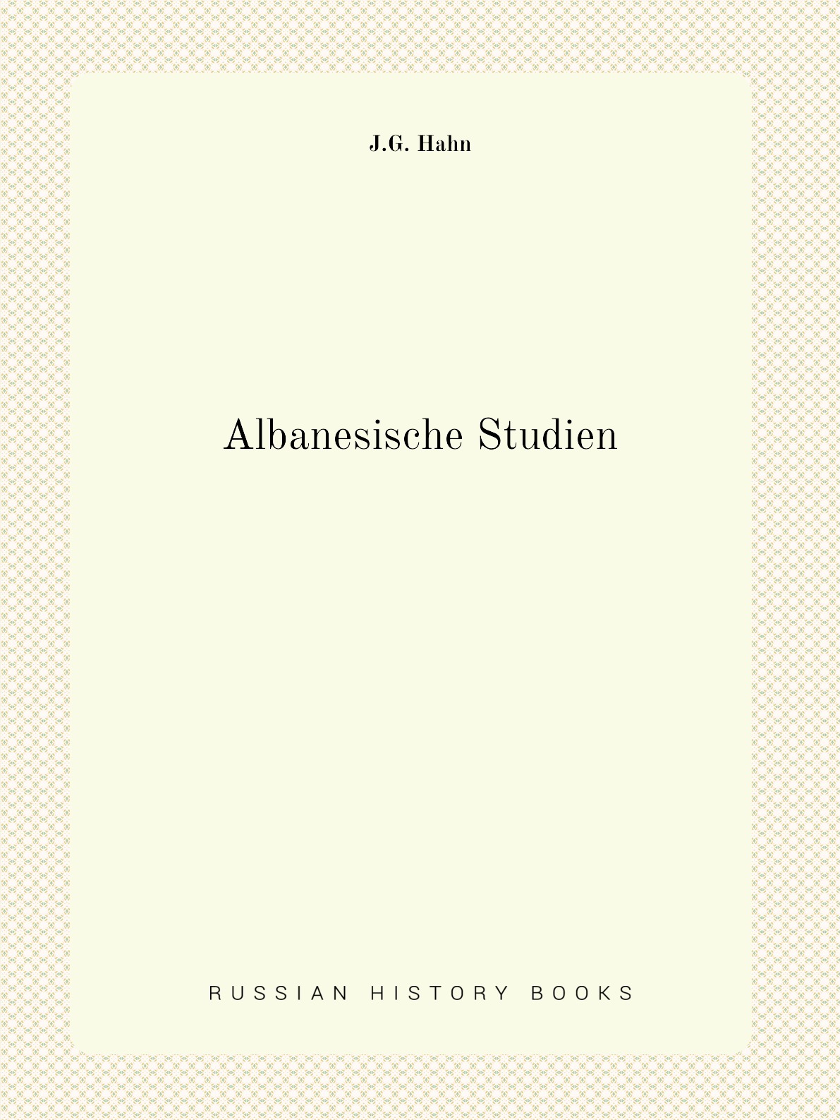 

Albanesische Studien