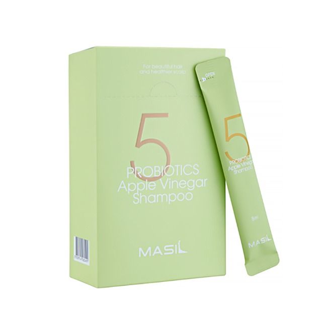 Набор шампуней Masil 5 Probiotics Apple Vinegar Shampoo Stiсk Pouch 8 мл*20 шт набор шампуней для волос deoproce с зеленым чаем и хной 200 мл х 2 шт